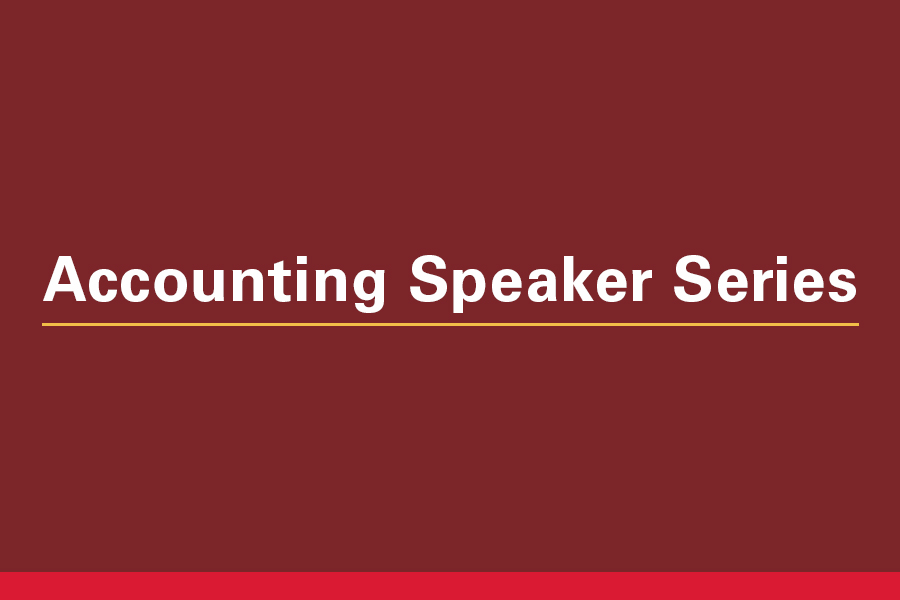 Accounting Speaker Series