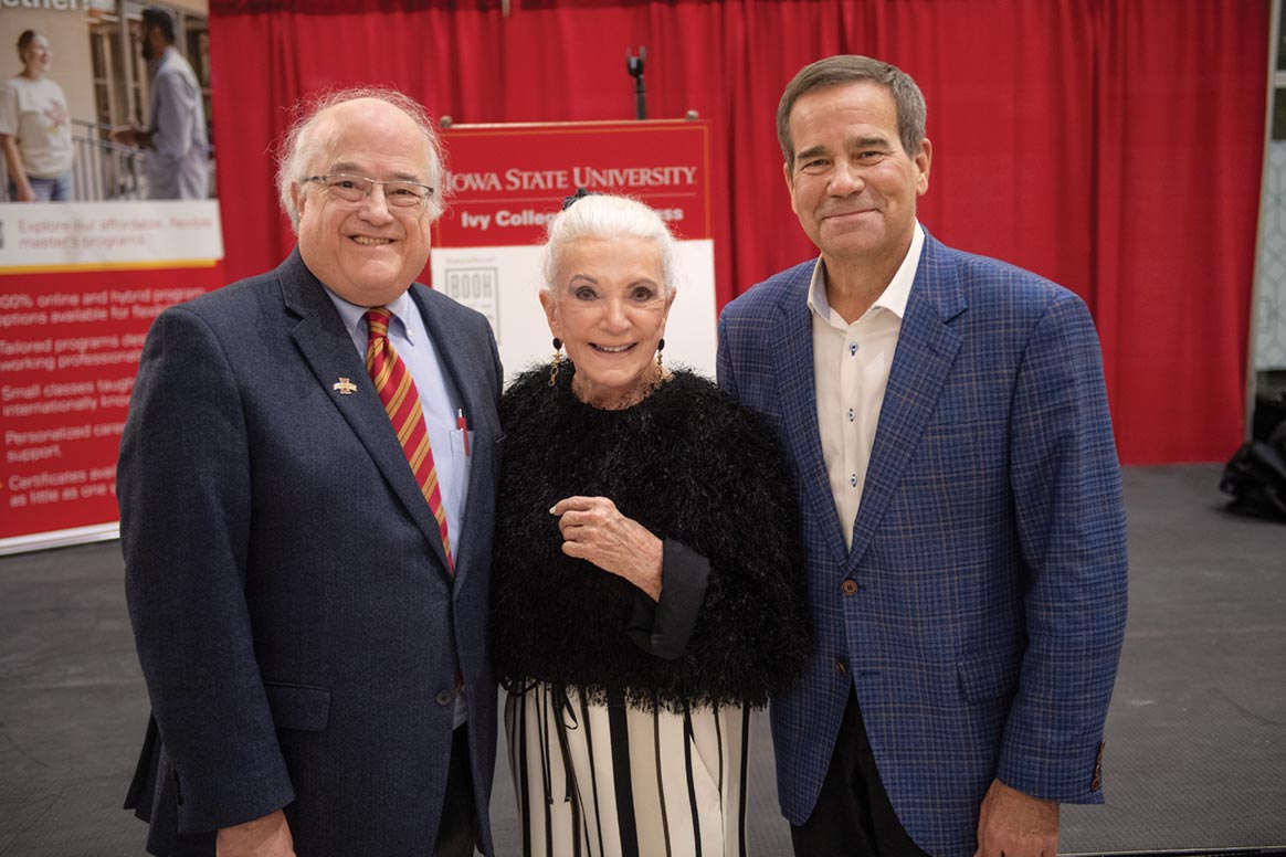 David Spalding, Connie Wimer, and Dan Houston.